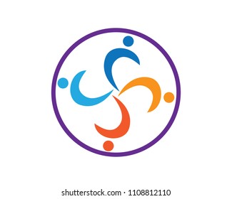 Community logo, Teamwork logo ,Group logo