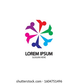 Community logo, Teamwork logo ,Group logo