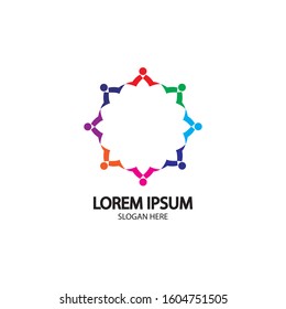 Community logo, Teamwork logo ,Group logo