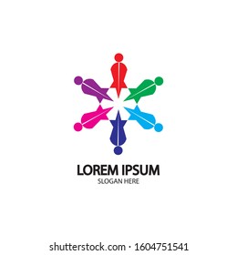 Community logo, Teamwork logo ,Group logo