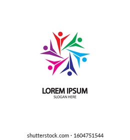 Community logo, Teamwork logo ,Group logo