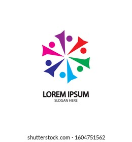 Community logo, Teamwork logo ,Group logo