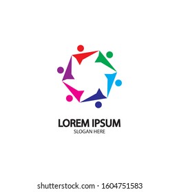 Community logo, Teamwork logo ,Group logo