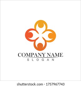 Community logo, Teamwork logo ,Group logo
