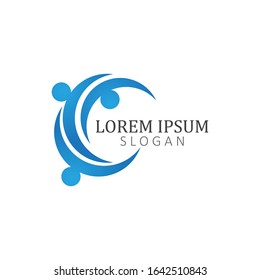 Community Logo Teamwork Logo Group Logo Vector Icon