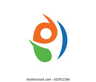 Community Logo Template Design Vector, Emblem, Design Concept, Creative Symbol, Icon