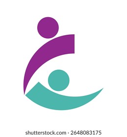 Community  logo template organization colorful icon 