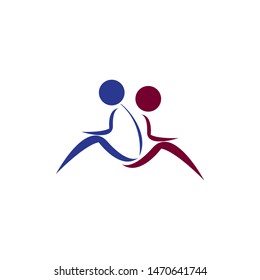 community logo template vector icon design