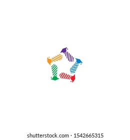 community logo template vector icon design