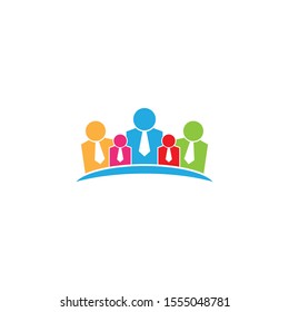 community logo template vector icon design