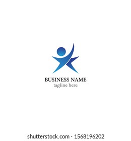 community logo template vector icon design