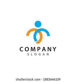 community logo template vector icon design
