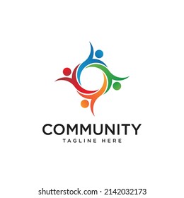 Community Logo Templates, vector illustration