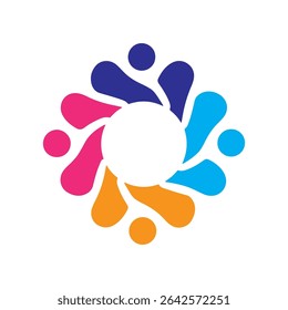 Arte vectorial, iconos y gráficos del logotipo de la comunidad