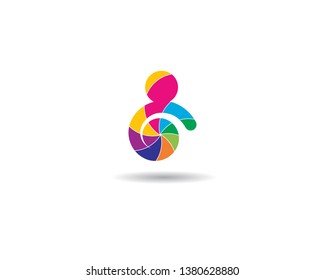 Community logo vector icon