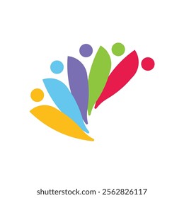 Community Logo Vector Icon Template Illustration