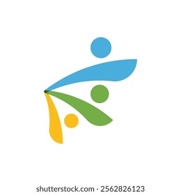 Community Logo Vector Icon Template Illustration