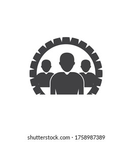 community logo vector illustration design template