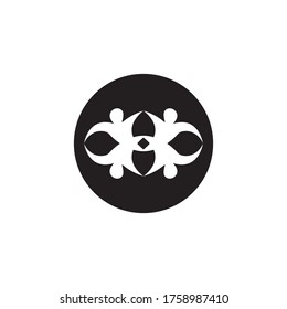 community logo vector illustration design template