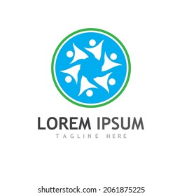 community logo vector and symbol design