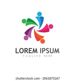 community logo vector and symbol design
