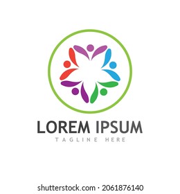 community logo vector and symbol design