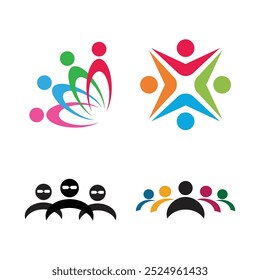 Community Logo Vector Template Icon