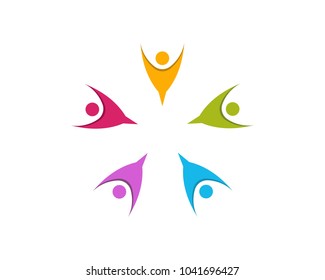 Community logos vector