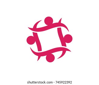 Community logos vectors