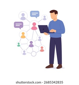 Gerenciamento da comunidade, Lidando com grupos on-line e relações de audiência