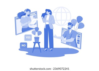 Community manager modera las discusiones y apoya los foros.