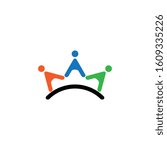 Community, network and social icon design template