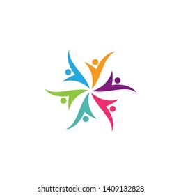 Community, network and social icon design