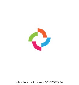 Community, network and social icon design template.
