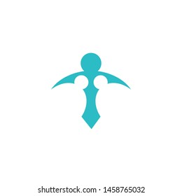 Community, network and social icon design template