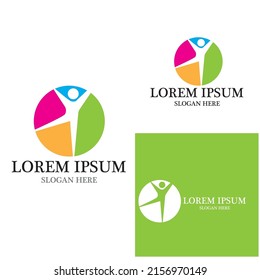 Plantilla de diseño de iconos comunitarios, de red y sociales
