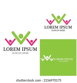 Design-Vorlage für Community-, Netzwerk- und Sozialzeichen