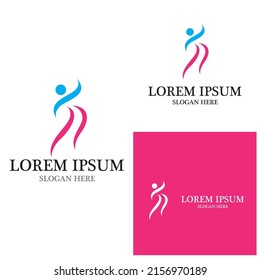 Community, network and social icon design template