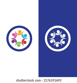 Plantilla de diseño de iconos comunitarios, de red y sociales