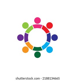 Design-Vorlage für Community-, Netzwerk- und Sozialzeichen
