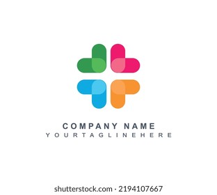 Community, network and social icon design template, Set of community logo and business card inspiration