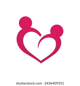 Plantilla de diseño de comunidad, red e icono social