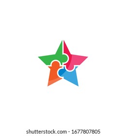 Community, network and social logo design template vector