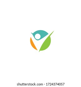 Community, network and social logo design template vector