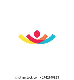 Diseño de logotipo comunitario, de red y social