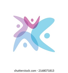 Diseño de logotipo comunitario, de red y social