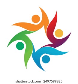 Community non profit abstract logo.