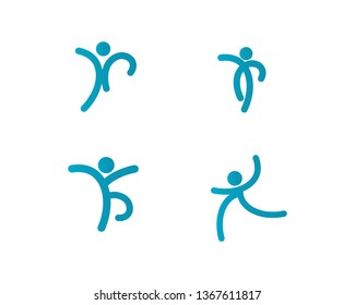 Community people care logo and symbols template
