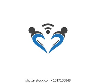 Community people care logo template