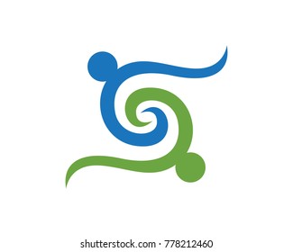 Community People care S logos
